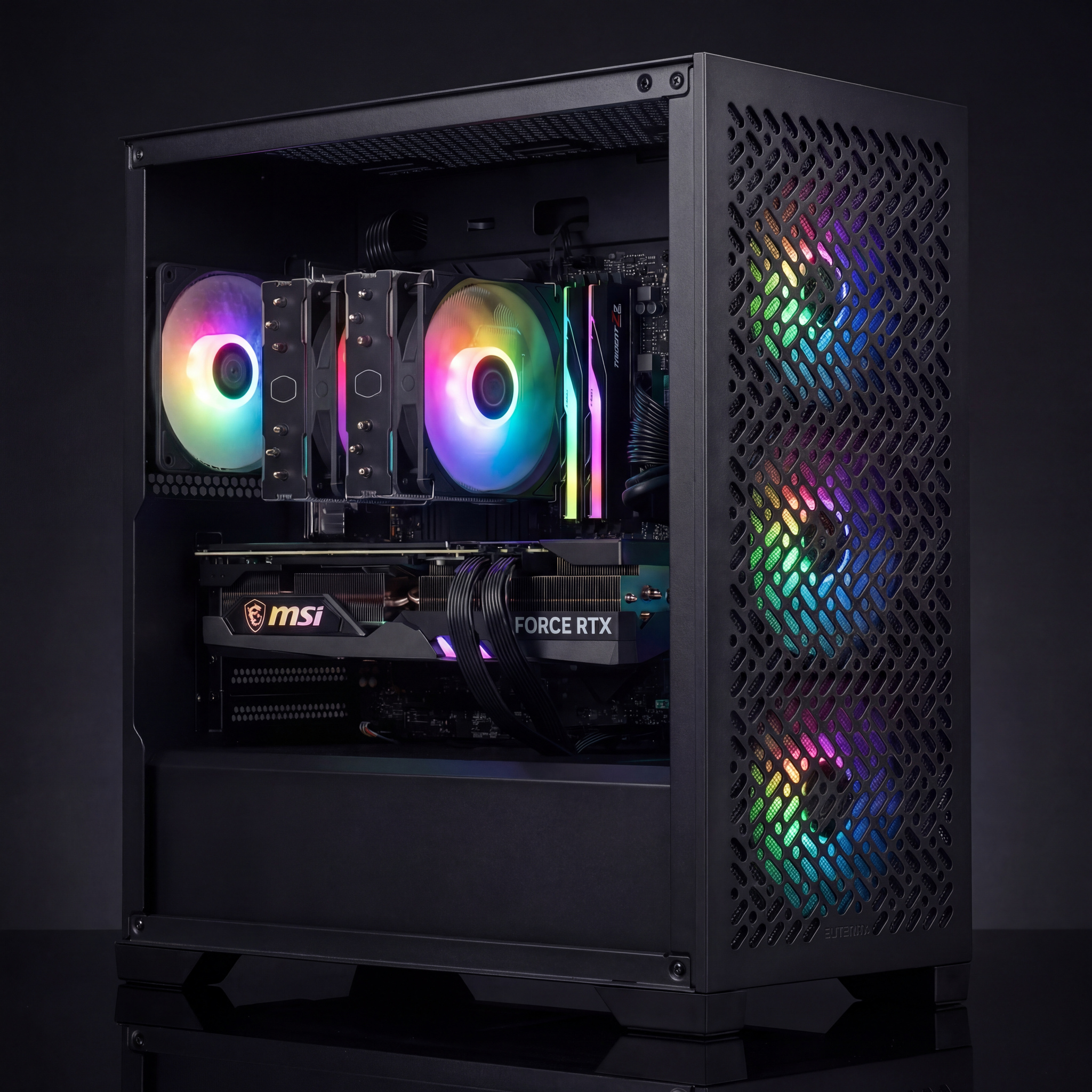 AMD Ryzen 5 9600X & RTX 5060 Ti Gaming PC | B850M WiFi | 32GB DDR5 | 1TB Gen4 NVMe