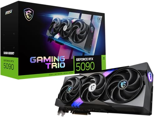 MSI GeForce RTX 5090 Gaming Trio OC 32GB GDDR7 Graphics Card