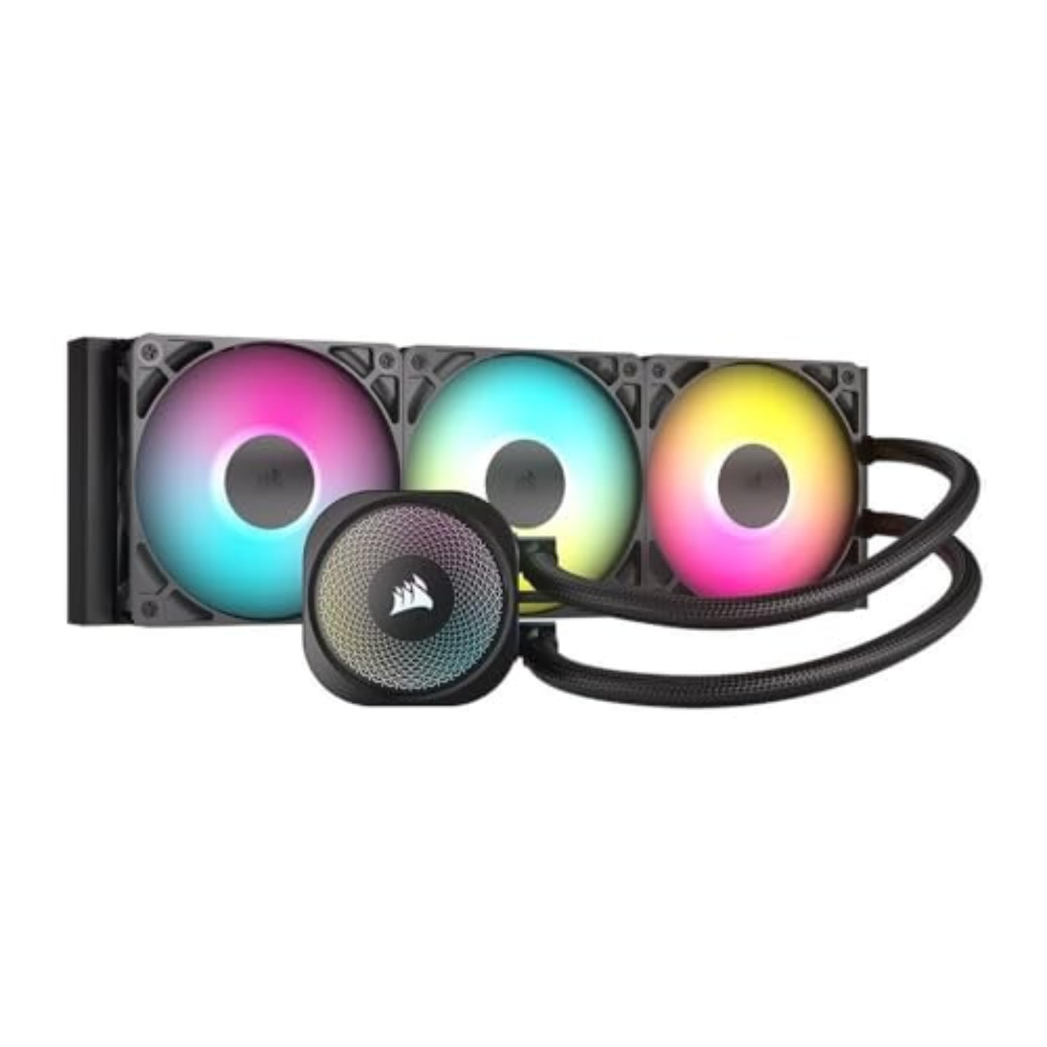 Corsair Nautilus 360 RS ARGB 360mm Liquid CPU Cooler (Black)