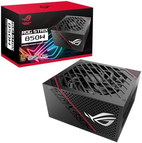 ASUS ROG Strix 850G 850W 80 Plus Gold Fully Modular ATX Power Supply