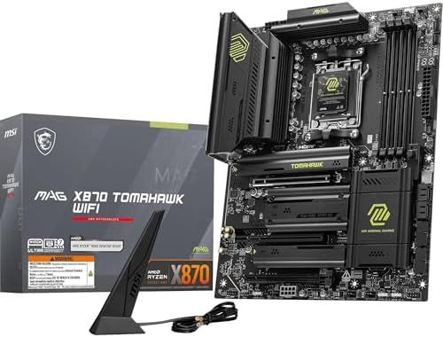 MSI MAG X870 Tomahawk WiFi AM5 DDR5 ATX Gaming Motherboard