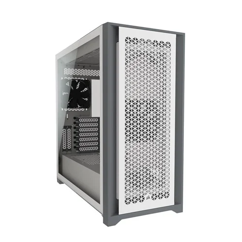 Corsair 5000D Airflow Tempered Glass Mid-Tower ATX Case (White)