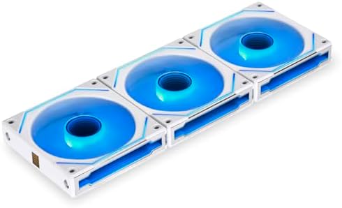 Lian Li UNI Fan SL-Infinity 120mm ARGB Case Fan 3-Pack (White)