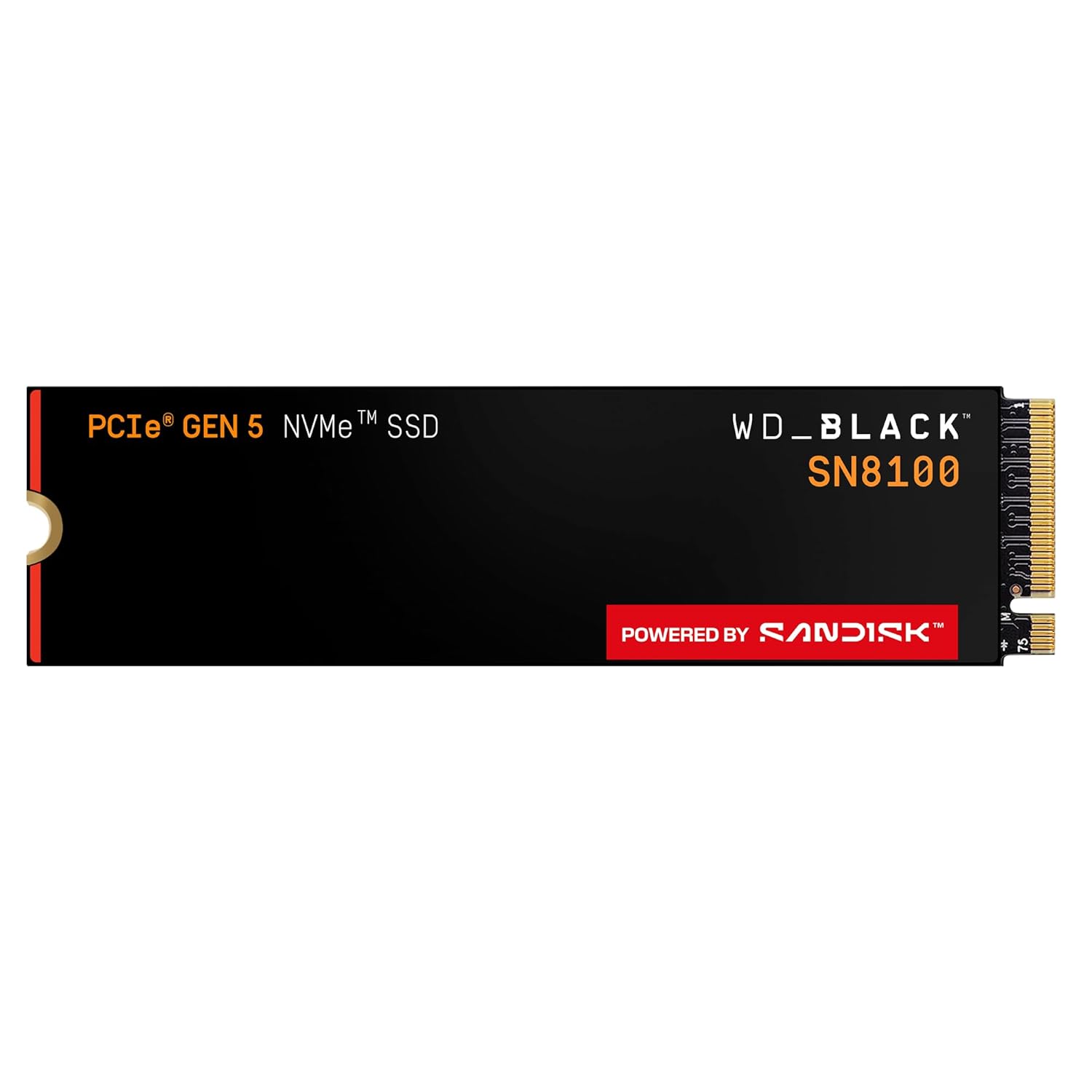 WD Black SN8100 2TB NVMe PCIe Gen 5 M.2 SSD