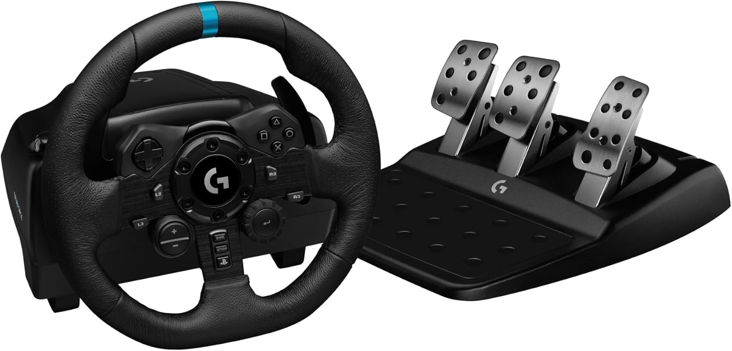 Logitech G923 Racing Wheel and Pedals