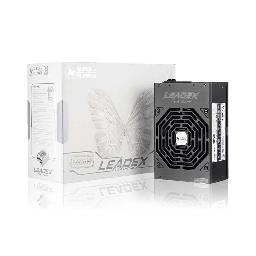Super Flower Leadex 1600W 80+ Platinum Fully Modular PSU