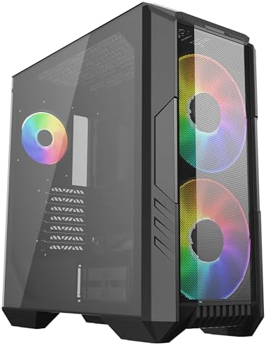 Cooler Master HAF 500 Mid-Tower ATX High Airflow PC Case (Black)