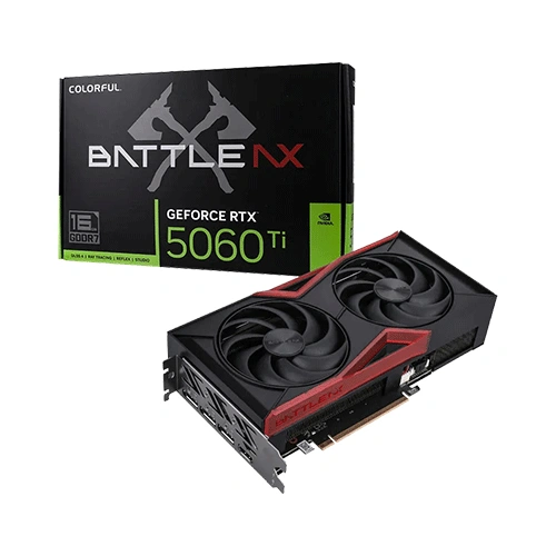 Colorful GeForce RTX 5060 Ti Battle AX DUO 16GB GDDR7 Graphics Card