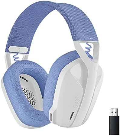 Logitech G435 LIGHTSPEED Wireless Gaming Headset White