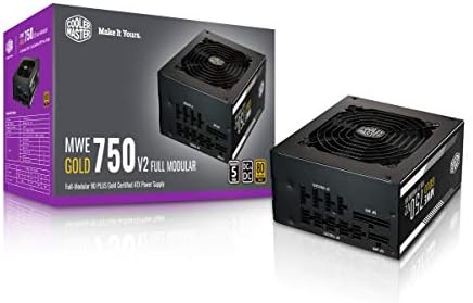 Cooler Master MWE Gold 750 V2 750W 80 Plus Gold Fully Modular ATX PSU
