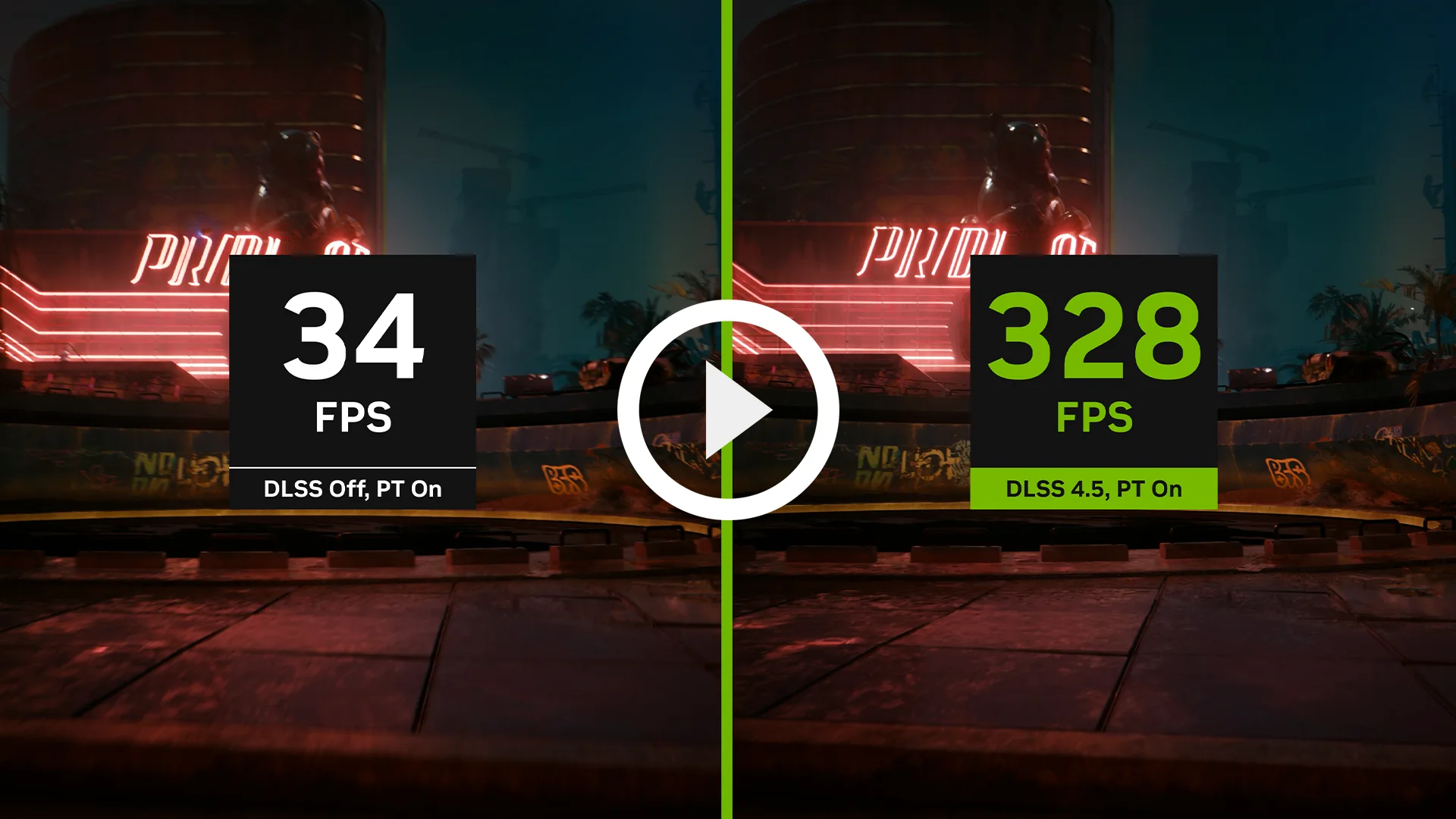 DLSS 4 Multi Frame Generation — Cyberpunk 2077